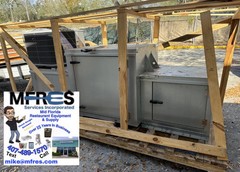 NEW CAPTIVE AIRE Make Up Air Unit Includes A/C Unit 220v 1 Phase