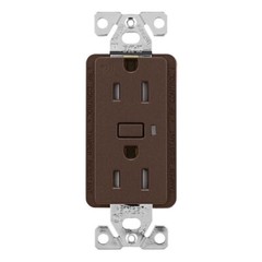 Eaton Z-Wave Plus split control wireless duplex receptacle, Tamper Resistant,
