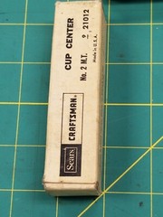 Vintage Craftsman No. 21012 Lathe Cup Center 2 M.T. Machinist tool USA