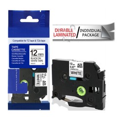 5pk Compatible Label Maker Tape 12mm for Brother P-Touch TZ-231 TZe-231 PT-D210