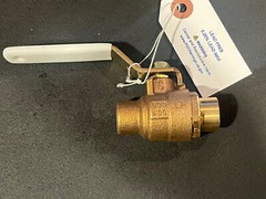 Box 10) 1/2″ Full-Port Lead Free Bronze Ball Valves 600 WOG, Solder, MADE IN USA