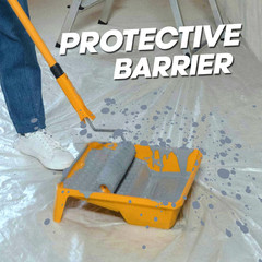 Painter’S Plastic Film, 400′ Length X 9′ Width High, High Density Painters Plast