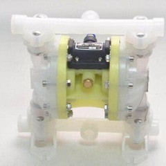 Industrial Plastic Double Diaphragm Oil Pump Air-operated Liquids Transfer Pump