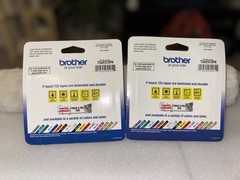 2 New Brother P-Touch TZe-231 2PK Blk on White /4 Total
