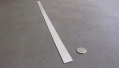 6061 T6 Aluminum Bar, 1/16″ (.062″) Thick x 1.00″ Wide x 36″ Length, 4 pcs