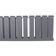 PANDUIT G1.5X4LG6 PANDUCT 1.5″ LIGHT GREY TYPE G WIDE SLOTED WIRING DUCT (6 FT)