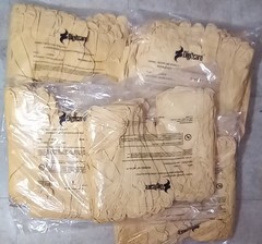 Digitcare ICU911-T Powder-Free Textured Latex Exam Gloves Large Medical Use