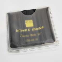 TESA Brown & Sharpe 599-4816 48-Piece Thread Wire Set 3 – 48 TPI