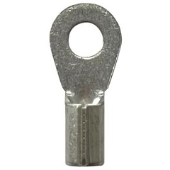 (100) Non-Insulated 16-14 Gauge #6 Ring Terminal Uninsulated Wire Connector USA