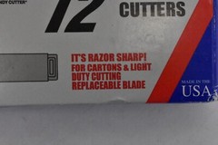 Pacific Handy Cutter HC100 Box Cutter Fixed Blade Duty Cutting Replaceable Blade