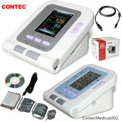 CONTEC Digital Arm Blood Pressure Monitor NIBP Meter Spo2 Sensor Adult Infant,US