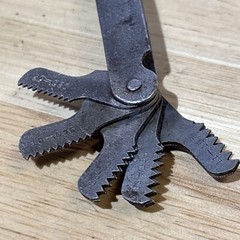 The L.S. Starrett Co Thread Pitch Gauge Gage Athol Ma USA READ!