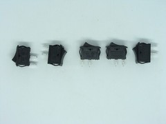 5 Pcs Pack Lot KCD 101 6A 250V AC 10A 125V 2 Pins 2 Position Power Button Switch