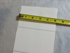 200 -3″ x 5″ Self Adhesive Blank White Stickers Labels