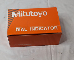 Mitutoyo Dial Indicator w/Lug Series 2 ANSI/AGD Metric 0 – 5MM Range 2119A-11