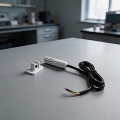 Compact I2C Temperature Humidity Sensor AHT20 with Wired Probe 1 for 2 3