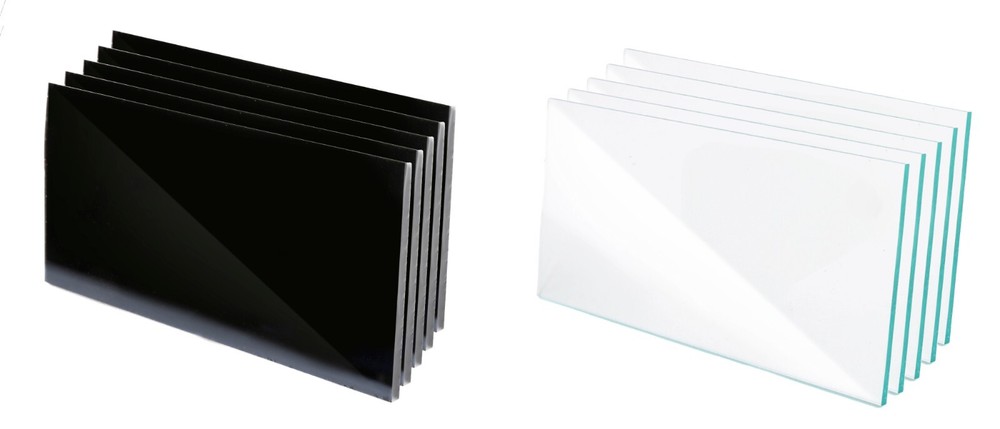 Welding helmet/hood protective lens replacement – All shades and Pack Quantities