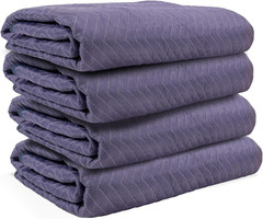 Moving Blankets 80″X72″ MBMEGA85 Mega Mover, (85 Lb/Doz Weight), Professional Qu