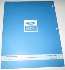 Ford Series 20 Walk Behind Lawn Mower Operators Manual SE 3567 ORIGINAL!