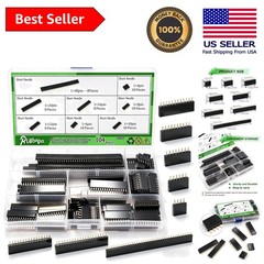 Comprehensive 104 PCS Connector Kit with 2.54mm Spacing – Ideal for PCB Assembly