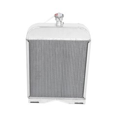 Fits Ford 2N 8N 9N Tractors 8N8005 AR2018 86551430 3 Row Aluminum Radiator w/Cap