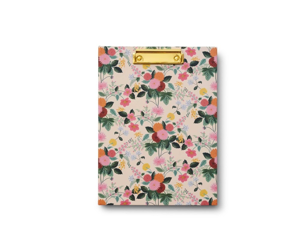PAPER CO. Dahlia Clipfolio – Illustrated Hardcover with Contrasting Interior,…