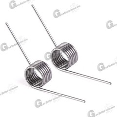 Torsion Spring 3-9 Coil (10 pcs), 0.8mm Wire dia, 5 ~ 10mm OD, Left spring Steel
