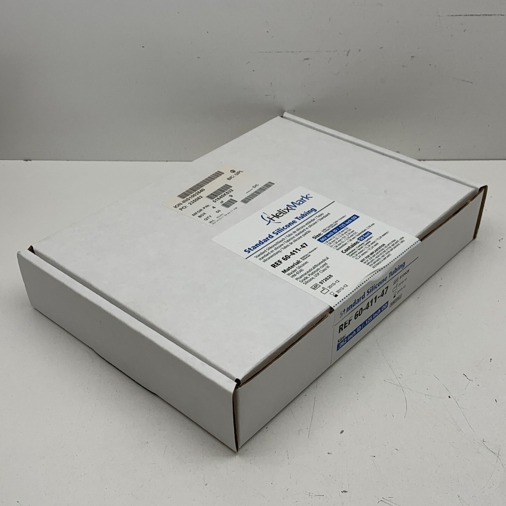 50ft HelixMark Platinum Cured HM-6540 Silicone Tubing 0.62″ ID, .125″ OD EXPIRED