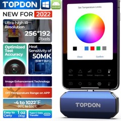 TOPDON TC001 Thermal Camera Imager Infrared Imaging 256×192 40mK USB-C Android