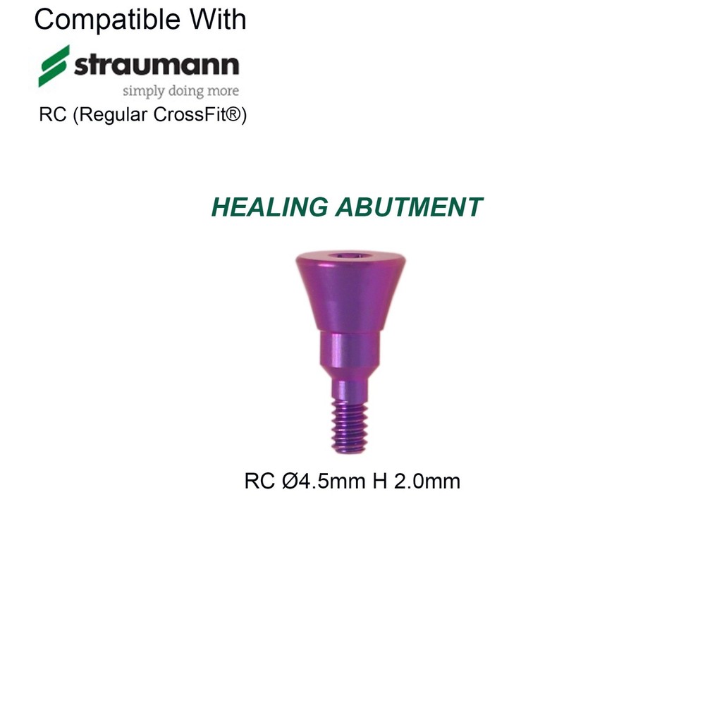 US Dental Healing Abutment Cap Closure Cap Cover Screw for Straumann ITI BLT/BL