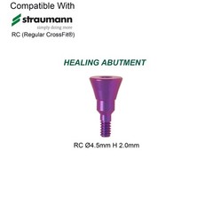 US Dental Healing Abutment Cap Closure Cap Cover Screw for Straumann ITI BLT/BL