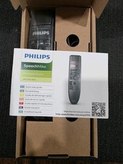 Philips LFH3500/00 SpeechMike Premium USB Dictation Microphone – Dark Pearl Grey