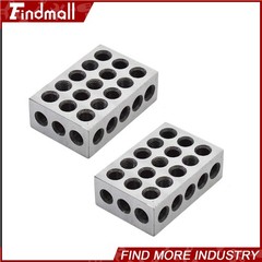 4 Matched Pair Ultra Precision 1-2-3 Blocks 23 Holes .0001″ Machinist 123 Jig
