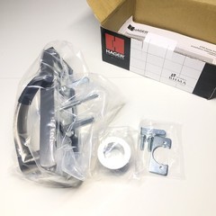 HAGER 093220 PANIC RIM EXIT DEVICE WITH CYLINDER ESCUTCHEON LEVER TRIM