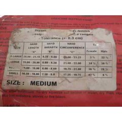 Government Military Issue MED Chemical Protective Glove Shells & Inserts, 1 Pair
