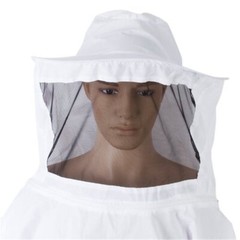 Protective Safety Beekeeping Jacket Veil Suit Bee Keeping Size L Suit Smock USA