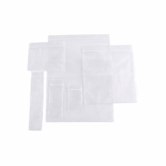 Clear Plastic Reclosable Bags Self Seal Zip Lock Choose: Mil, Size & Pack