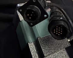 Kollimorgen SILVERLINE SERVO MOTOR 4050 RPM 6000RPM MAX H-344-H-0817