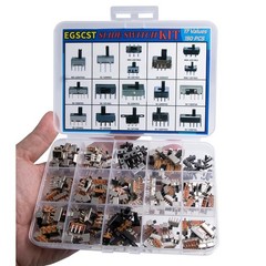 150Pcs 2Pin 3Pin 4Pin DIP Toggle Slide Switch Assortment Kit ON Off ON Off ON