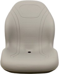 Toro Gray Vinyl Seat Replaces 104-4620, 49-8130, 75010, 100-3187, 104-7620, More