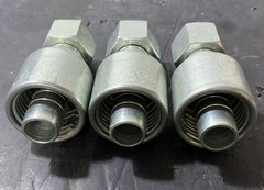 Gates G25170-1212 12G-12FJX Lot Of 3 Hydraulic Mega-Crimp Coupling