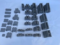 Phoenix Contact Typ UKK 5/ and UK 10- Terminal Blocks Clamp, Grey (Lot of 114)