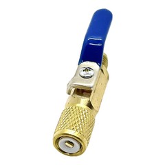 A/C END HOSE CHARGING BALL VALVE 1/4″ ADAPTER FOR DIFFERENT REFRIGERANT.