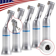 1-5 NSK Style Dental 1:1 Slow Speed Handpiece Contra Angle Latch E-Type Attach