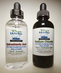 CDS – Water Purification Drops in PET plastic – Total of 8 OZs Activated