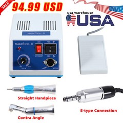 Dental Lab Marathon Electric Micromotor Polisher/Contra Angle/Straight Handpiece