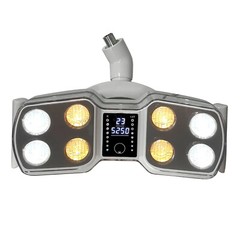 15W Dental Surgery LED Operation Light Dual Color Shadowless Oral Lamp 22mm/26mm