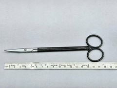 Stille 101-8175-18 Supercut Metzenbaum Dissecting Scissors, Curved, 7 1/8″