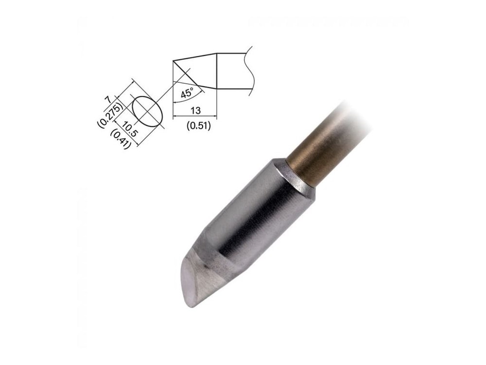 Hakko T37-BC70105 – Tip, Bevel, 7 x 10.5 mm