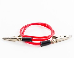 DENTAL BIB HOLDER CLIP FLEXIBLE RUBBER CHAIN – ASSORTED COLOR CODED